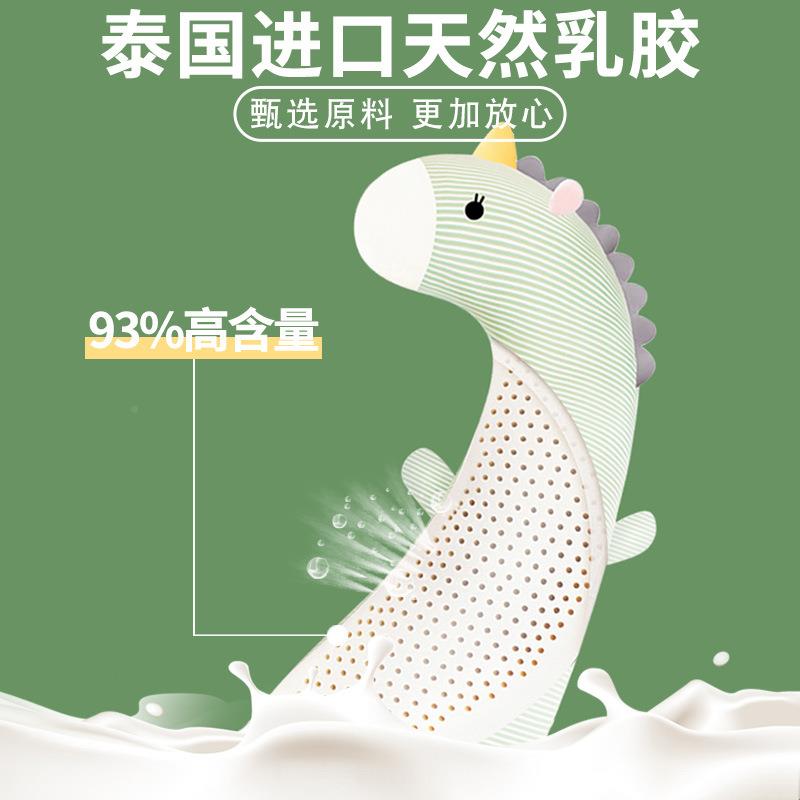 睡觉抱枕夹腿长乳胶条枕头lkl01dJO睡抱眠神器婴儿棉搂着侧成人专