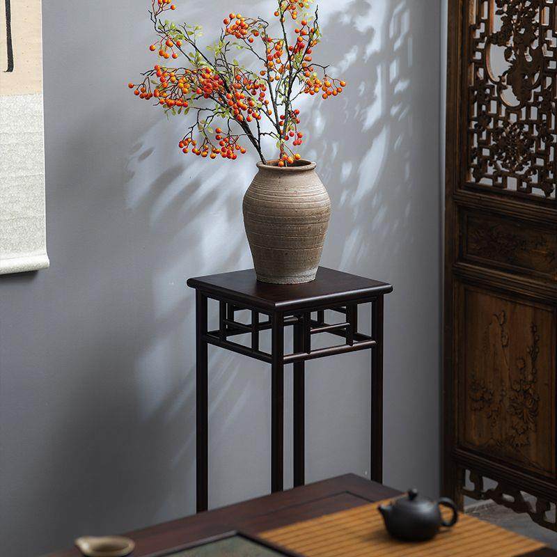 F中式花花架置物花架客厅花几新H实木盆架子室内落VOD地式摆件台,电子元器件市场,其它元器件,淘宝优惠券,粉丝福利购,淘宝优惠卷
