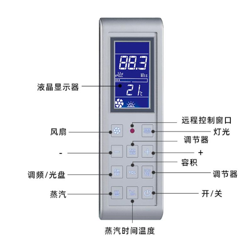 整KL-801/K体蒸汽面桑拿房淋浴房控制器电脑板KL80/KL1-802蒸汽机