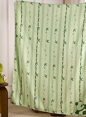 中式葫芦异形抱新枕毯子用二合一福禄绿色熊猫抱枕盖被子两靠JPU