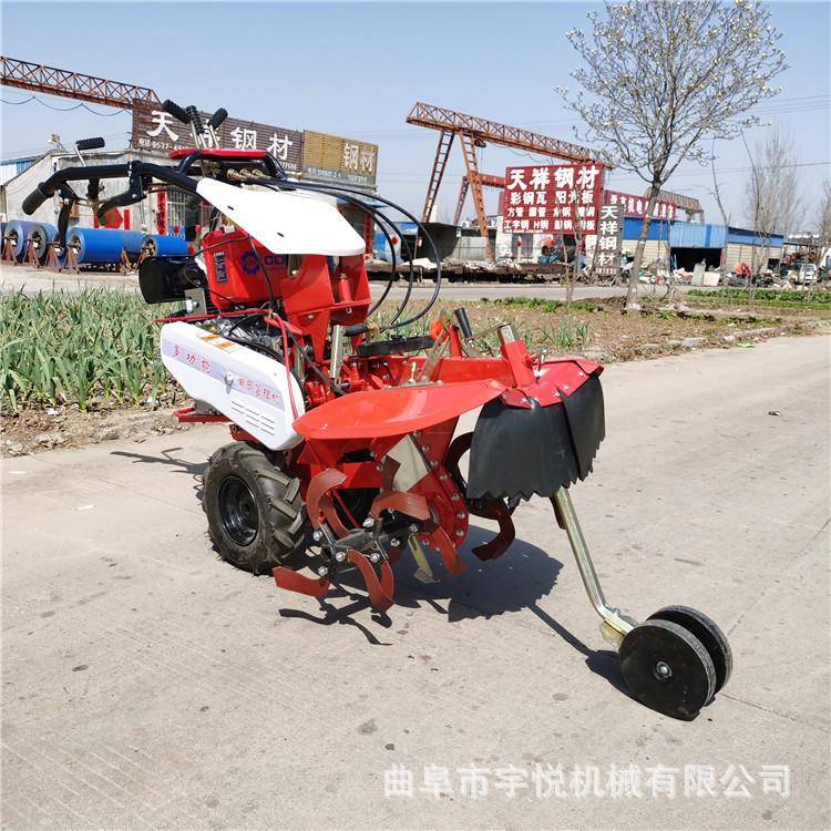 自式小型旋耕大葱开沟培土机走汽LHW新款机大功率油封葱机