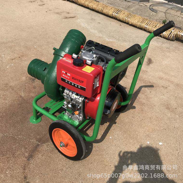 四冲程抽6寸水泵启动柴油离心泵8寸菜园浇水电3寸柴WZB油抽水泵