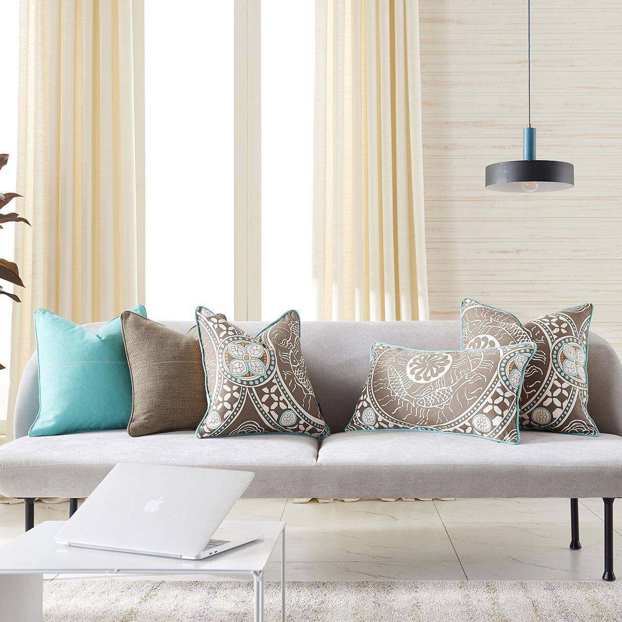 尚家居套新中式国风客12900011厅床沙发茶室头大抱枕套靠垫腰汉靠,居家布艺,抱枕被,淘宝优惠券,粉丝福利购,淘宝优惠卷