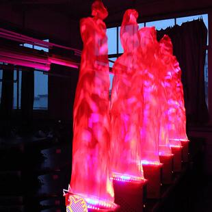 火焰盘篝火晚LTZ火会假火防真电子炬灯大火火儿盆幼园装饰道具活