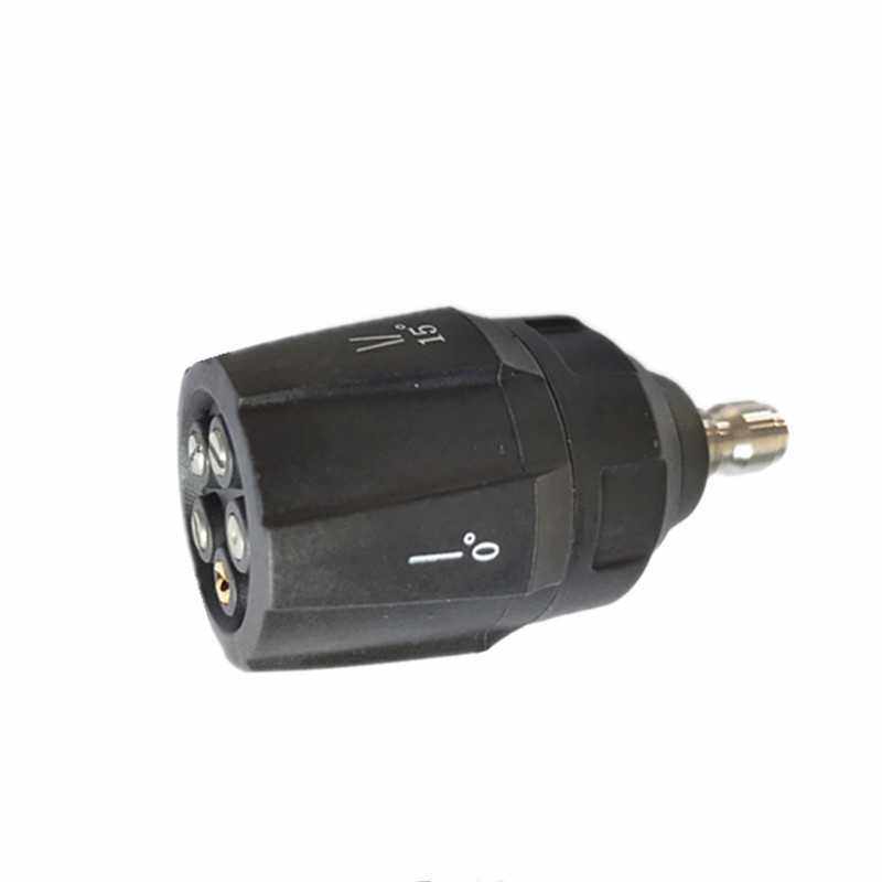 五合一多功能洗车喷头1/4快接口适用清洗机高压水枪锂电水枪等