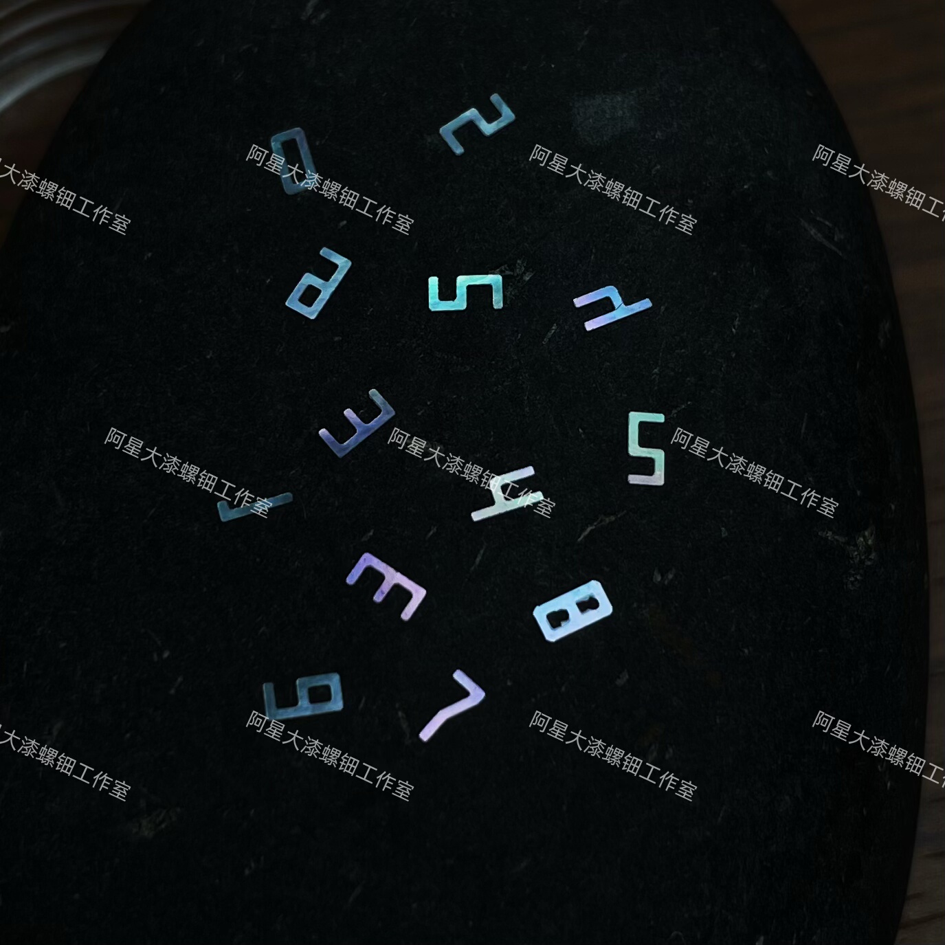 数字螺钿非遗手工大漆漆器镶嵌