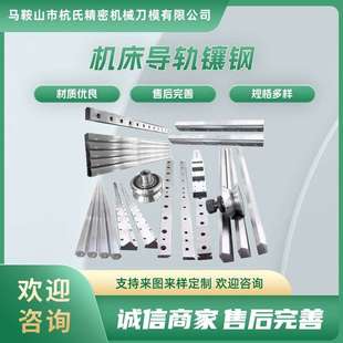 机床导轨镶钢滑轮重载矩型槽型V型直线滑台燕尾拖板滑轨车床导轨