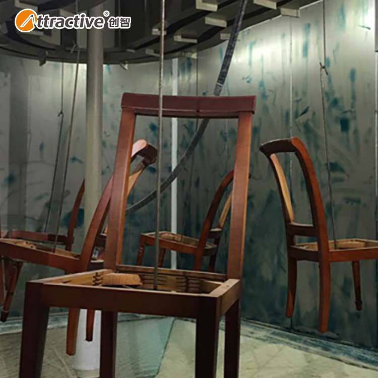 【广东创智】家具定制往复机涂装生产线设备 木制品奥米加喷漆房
