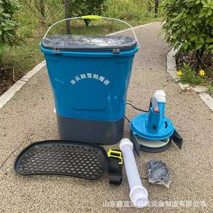 大功率单兵融雪抛撒器户外道路清雪撒盐机果园大棚农用撒肥器