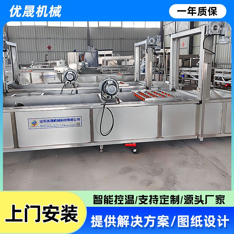 大型白菜气泡清洗机洗山楂芒果机器去农残油菜西兰花茼蒿清洗设备