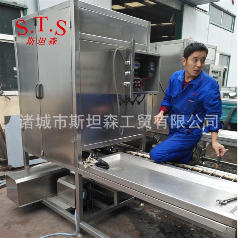 A全自动鸭肫去黄皮机价格 全自动鸭剥胗机厂家 剥胗干净不伤胗