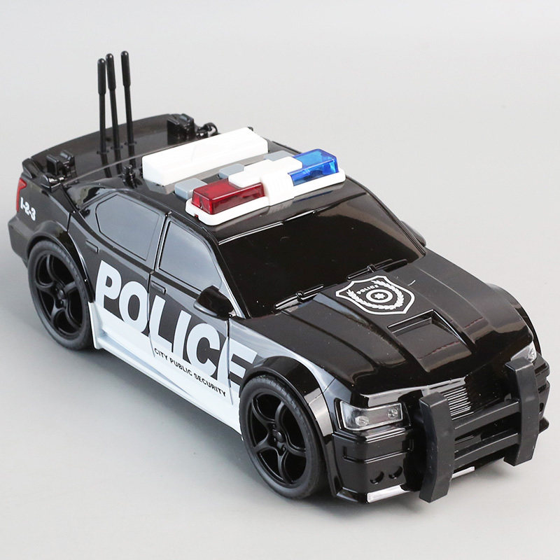 美国警车模型儿童惯性耐摔玩具车