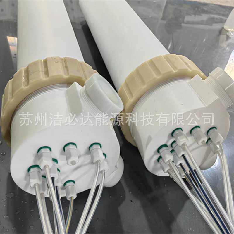 半导体光伏四氟加热器在线特氟龙电加热器晶圆清洗超纯水电加热器