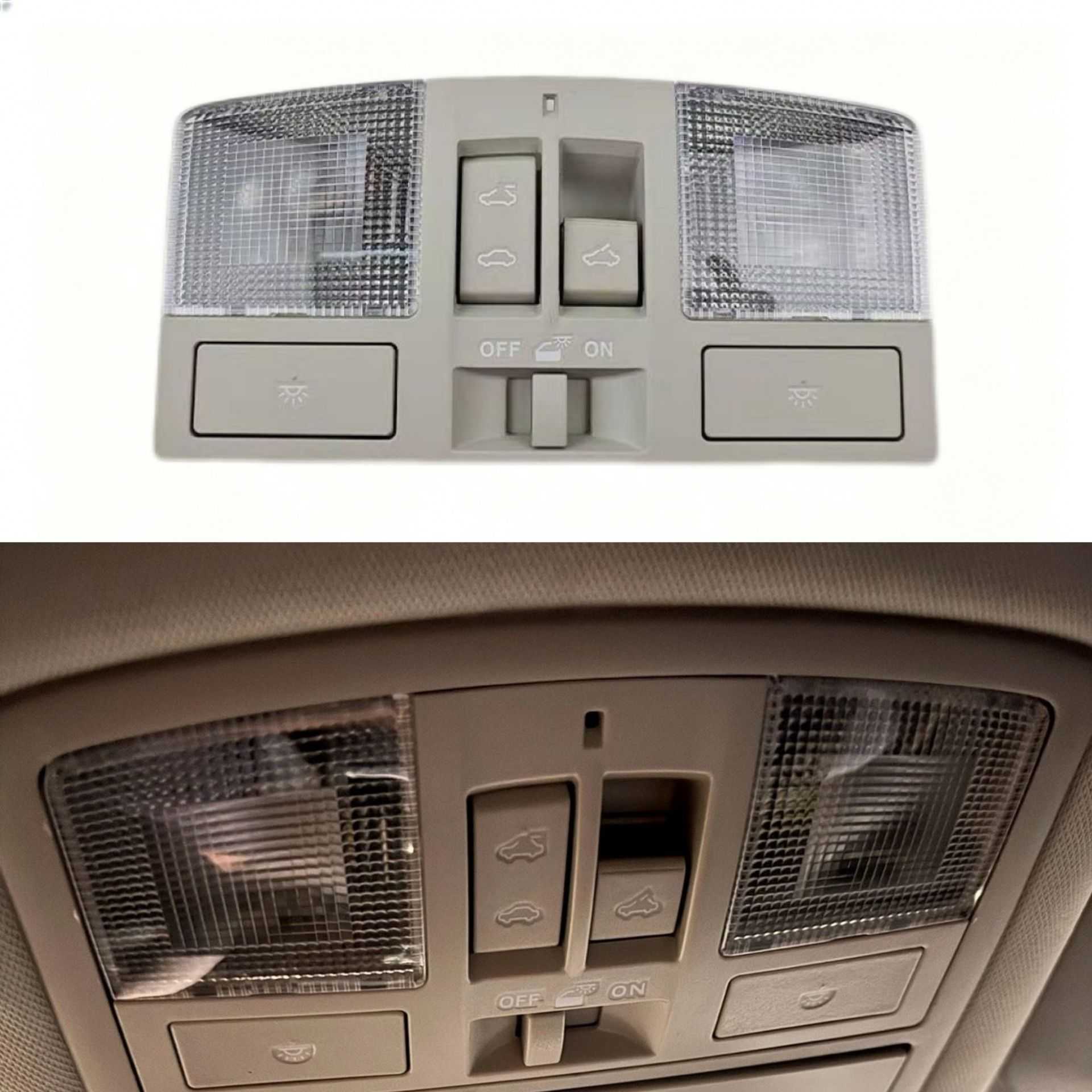 汽车用品适用于进口马自达3 LED顶控顶灯车内天窗开关阅读灯壳罩