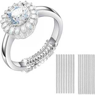 Ring Sizer Ring Size Adjuster for Loose Rings 16 Pack 2