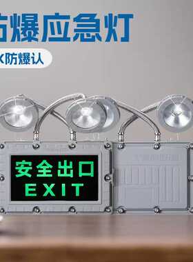 LED防爆型应急安全出口照明灯指示灯牌加油站疏散应急灯安全出口