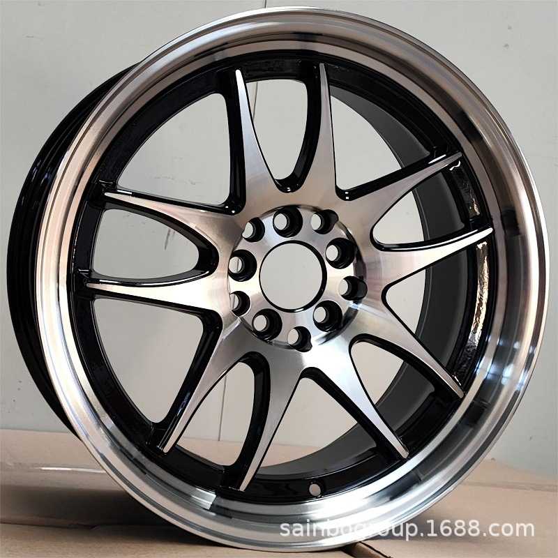 F91JT219 17寸18寸 4x100 5x100 5x114.3 汽车改装铝合金轮毂轮圈