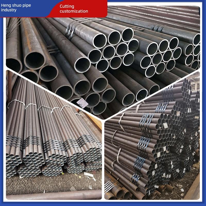 20#45号碳钢无缝钢管零切精密管厚薄壁铁管40cr大小口径切割