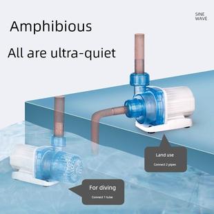 灵感鱼变频水泵超静音非虚构标准两栖周转箱内置水泵鱼塘循环水泵