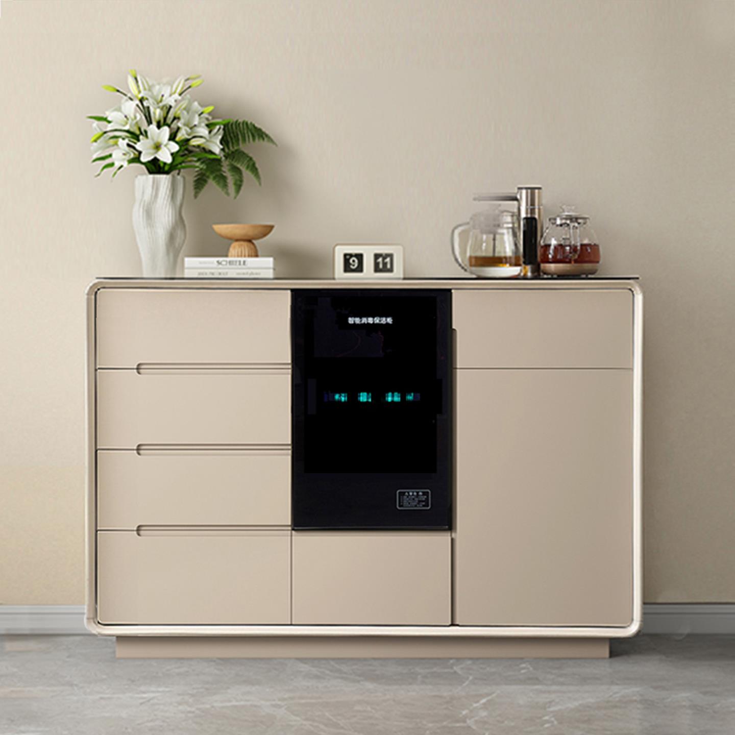 2025新款茶吧机家用全自动一体柜餐边柜实木客厅智能置物柜饮水机