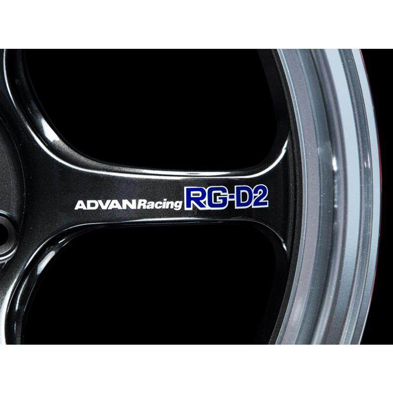 适用于Advan Racing Rg-D2轮毂装饰车贴纸Rgd2轮辋修改修覆贴花