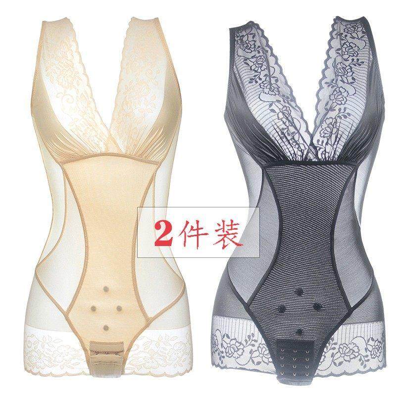 赞婷美体内衣收腹束腰提臀减肚子无痕显瘦连体塑身衣女夏季超薄款