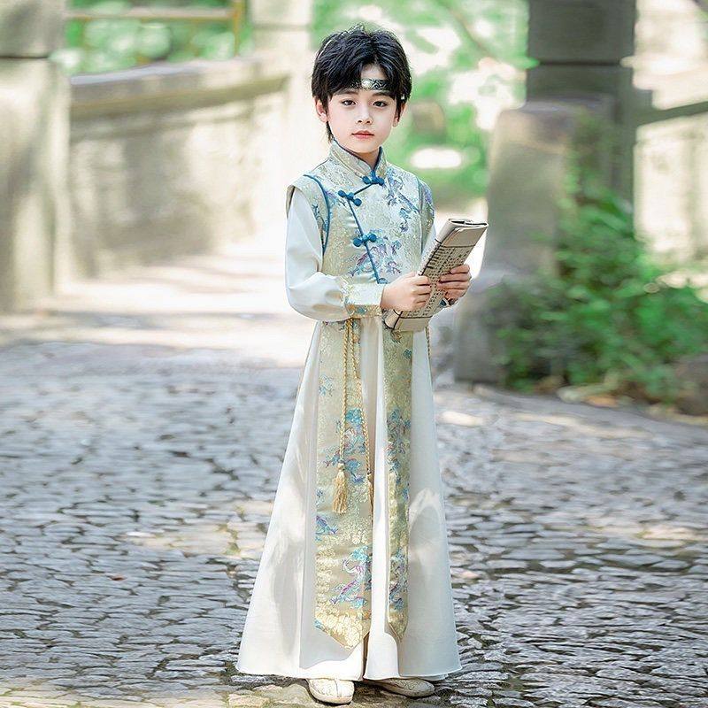男童汉服古风帅气春装国风2025小少爷王爷太子男孩古装演出服儿童,童装/婴儿装/亲子装,汉服,淘宝优惠券,粉丝福利购,淘宝优惠卷