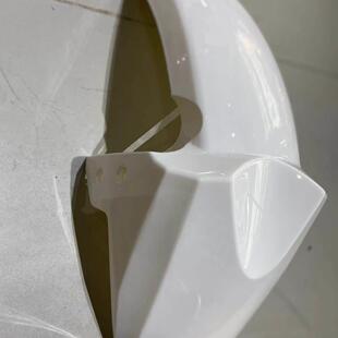 尾菱V911 G电动汽车配件新国标前轮挡泥板前瓦防水外壳原漆