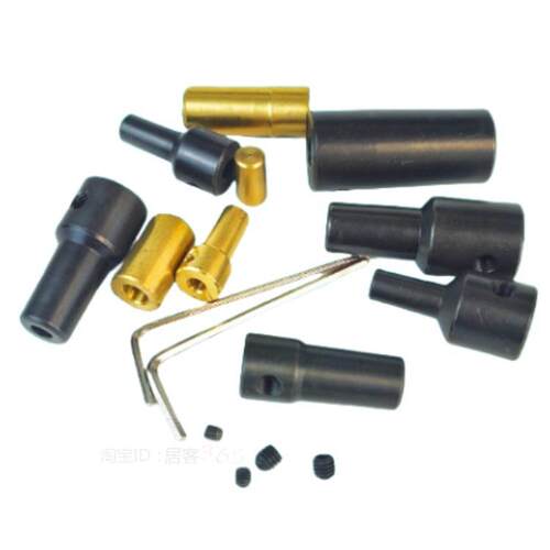 电钻夹头连接杆JTO B10 B12 B16电机联轴器套2.3车床3.17附件 4 5