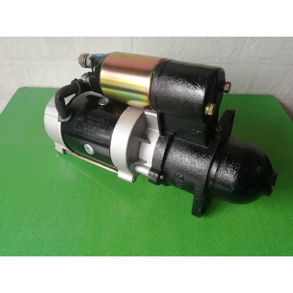 QDJ158D农用车三轮车叉车拖拉机柴油机减速起动机马达QDJ252G