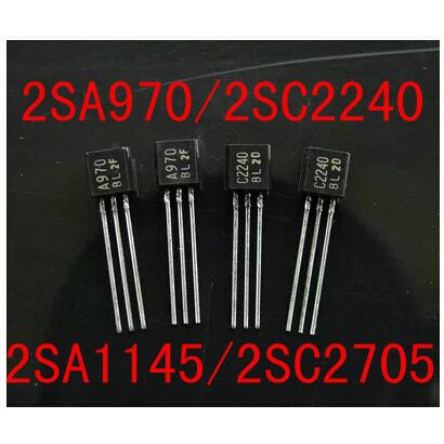 2SA970/2SC2240音频功放管是GL档，不是BL档 2SA1145/2SC2705