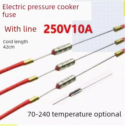 电饭煲压力锅金属温度保险管丝热敏电阻温控传感器二极管250V 10A