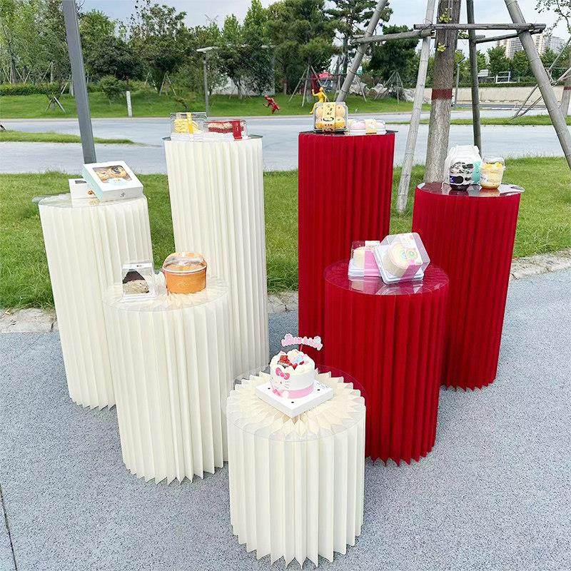 婚庆道具折叠甜品台摆件罗马柱路引圆柱立柱婚礼橱窗折纸装饰柱子,节庆用品/礼品,装扮布置套餐,淘宝优惠券,粉丝福利购,淘宝优惠卷