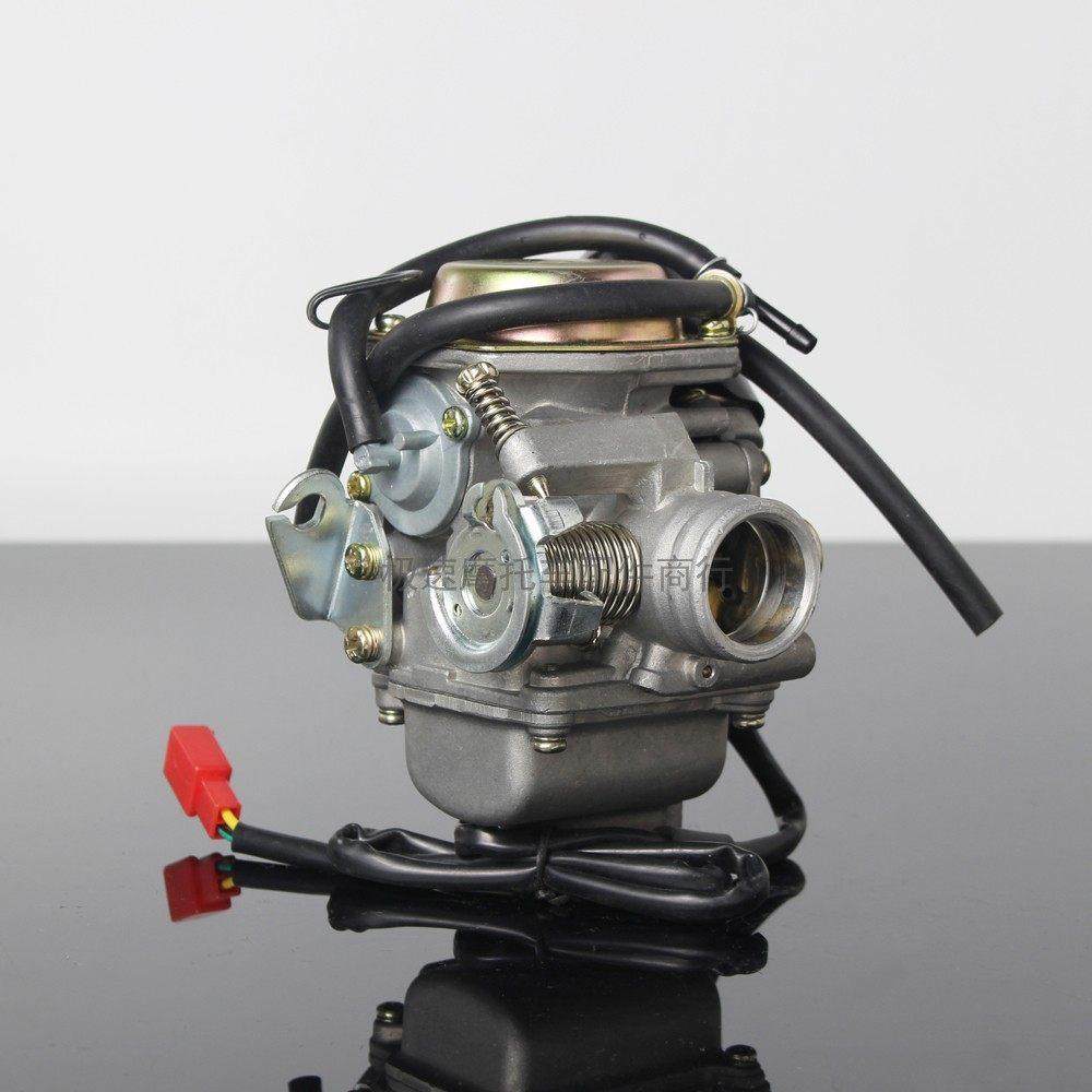 踏板助力摩托车GY6豪迈光阳125/150cc福喜鬼火全新京滨化油器总成
