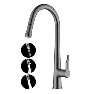 有容新款厨房菜盆防溅水抽拉龙头洗菜盆阳台冷热水万向旋转龙头