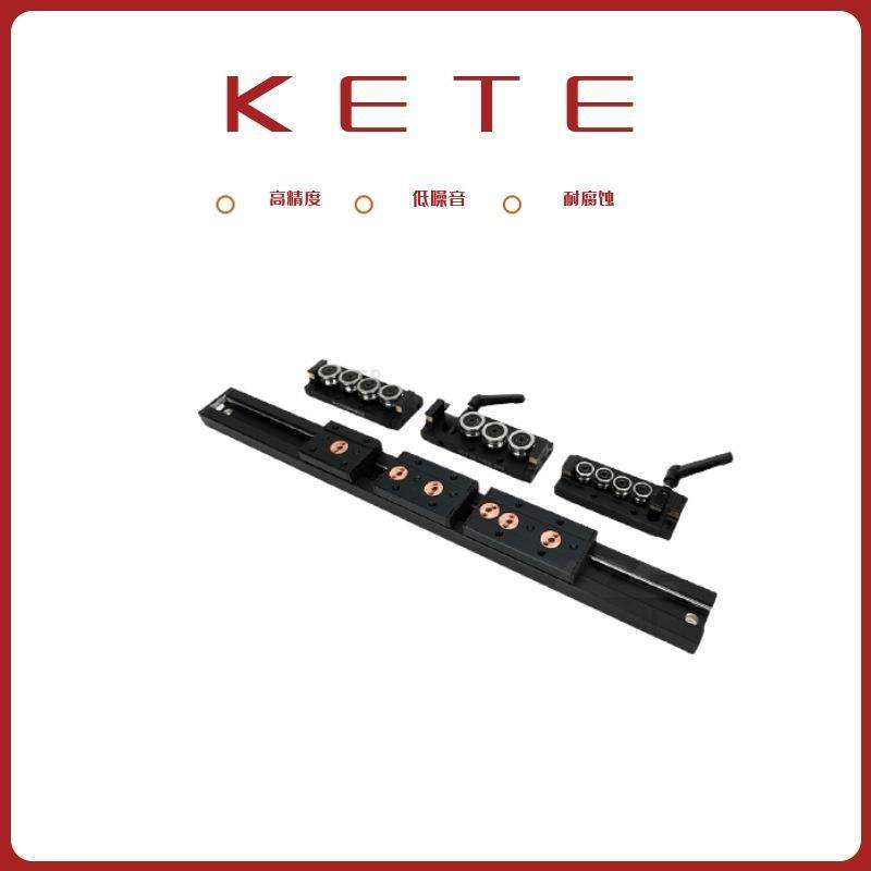 黑色内置双轴心SGR10 15N 20N 35锁紧滑块静音重型直线导轨防蚀