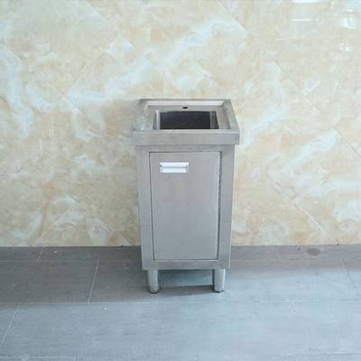 不锈钢单槽洗手水池柜 商用酒店厨房洗菜洗碗304不锈钢一体水槽柜