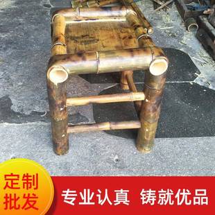 竹凳椅子竹子编织竹椅竹012桌床垫家具生竹产