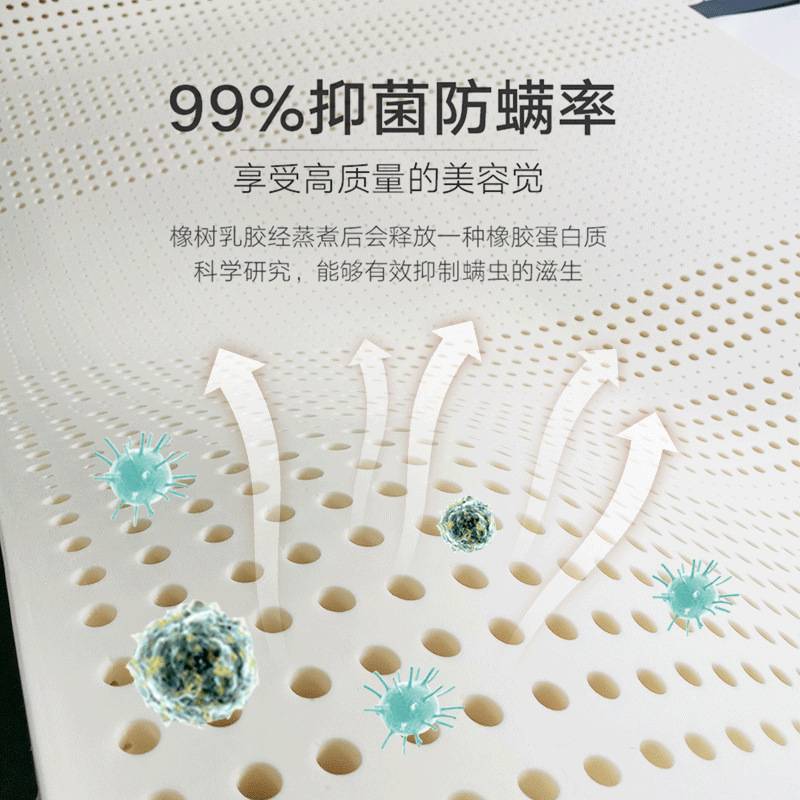 乳胶床垫泰国天然乳胶垫子家用褥1.8护腰儿童海绵床学生宿舍床垫
