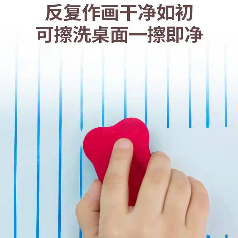 床上小桌子可折叠儿童白板电脑桌写字板儿童卧室画画板学习桌