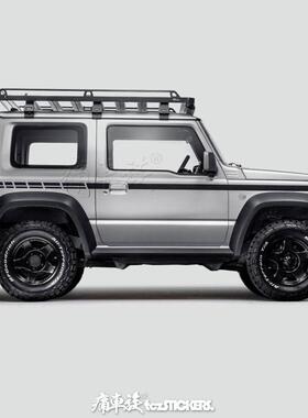 2024新吉米汽车贴纸牧马人坦克300车身装饰改装汽车贴纸