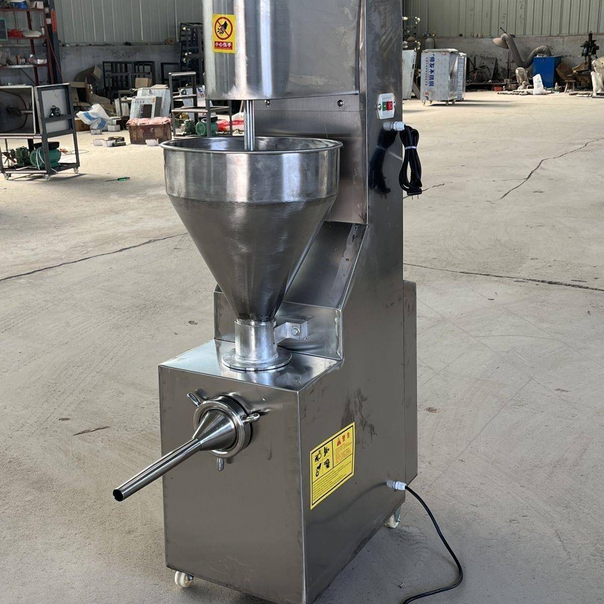 电动大型全自动商用灌肠机多功能立式香腊肠机腊肠糯米血肠一体机