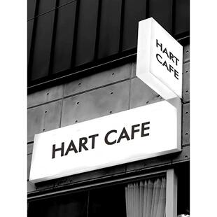 亚克力灯箱广告牌门店咖啡店展示牌服装店工作室门牌通体发光灯箱