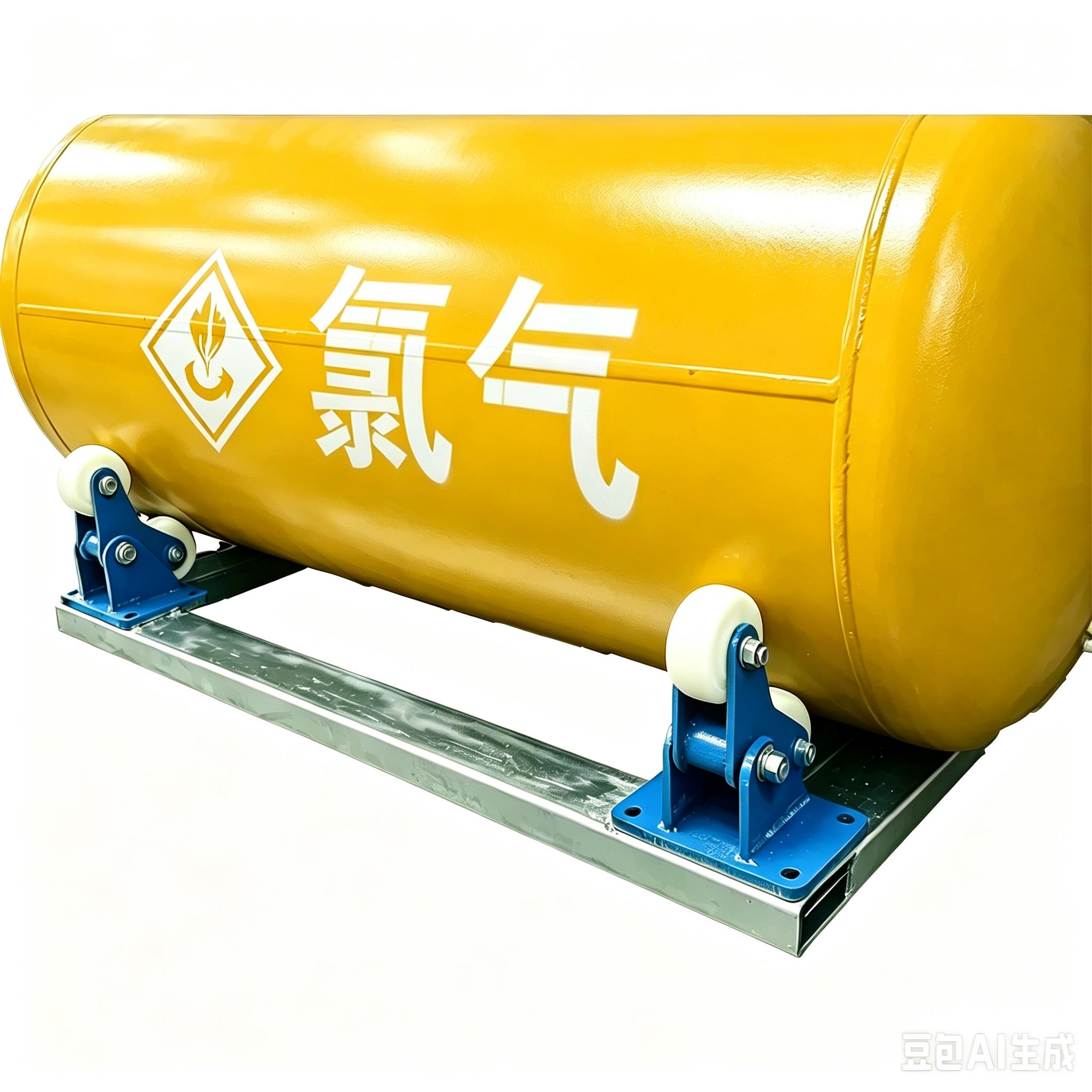 工业600升/800/926L液化钢瓶架钢瓶架氯气瓶架体瓶防滚固定底座