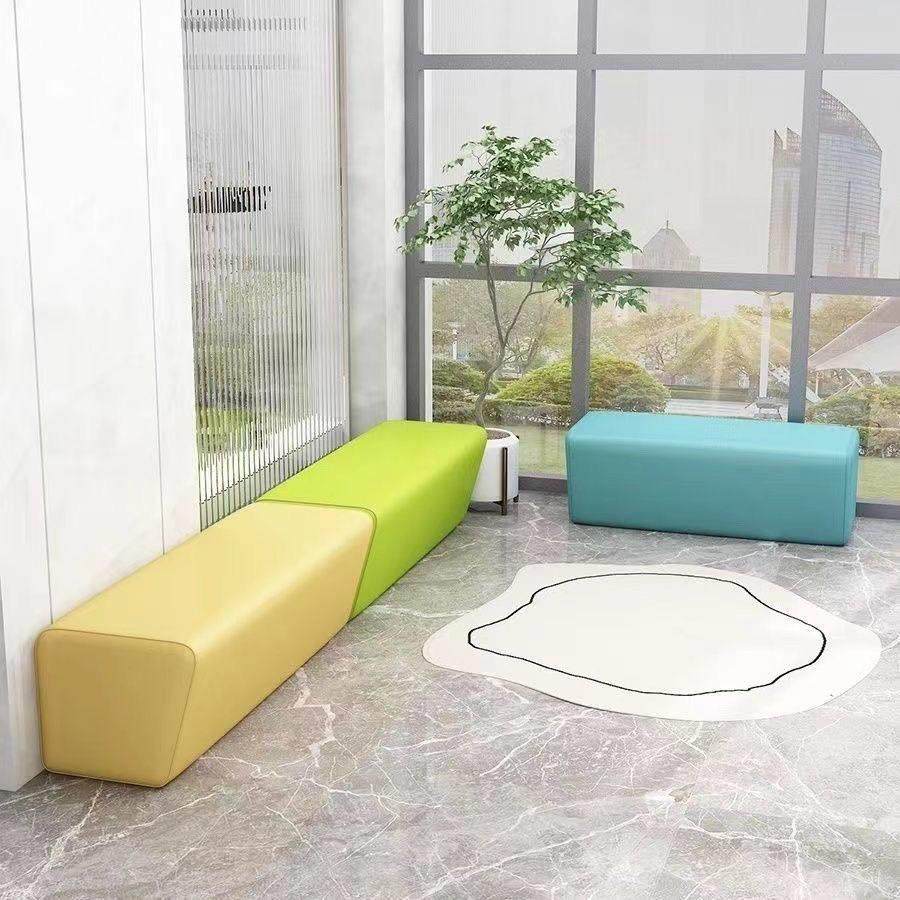 早教培训机构等候休闲休息区理发店家长接待小型换鞋长条沙发组合,商业/办公家具,商用休闲沙发,淘宝优惠券,粉丝福利购,淘宝优惠卷