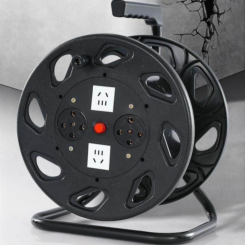 工地移动防水32A工业线盘防尘插座380V电线卷盘4芯16A5芯可定做,电子/电工,卷线盘,淘宝优惠券,粉丝福利购,淘宝优惠卷