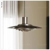 丹麦飞碟饭厅吊灯p376设计师款 包豪斯创意个性 吧台岛台饭厅餐桌灯