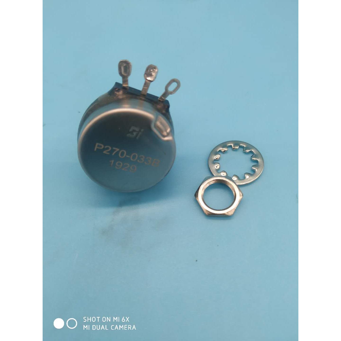 电位器P270-033B美国BI.正品加速器5K,.电动设备电阻式调速器,