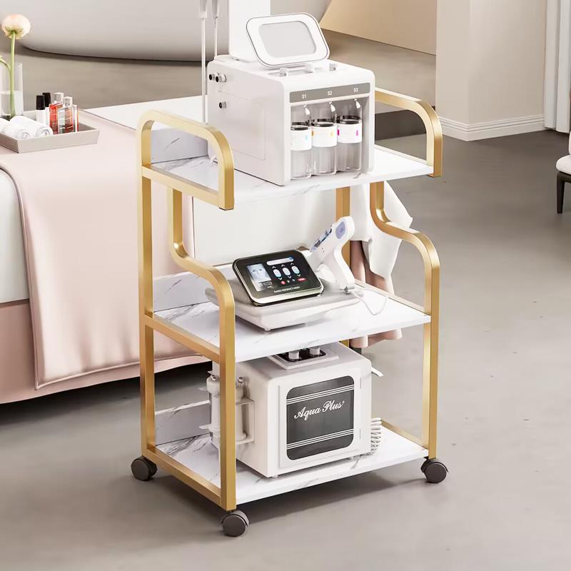 美容院专用小推车置物架美容仪器设备收纳推车多功能可移动工具车
