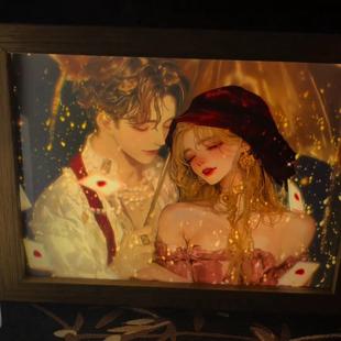 流氓叙事剧本杀程聿怀羌青瓷周边灯光画 画黛利拉阿奇桌面伴睡小